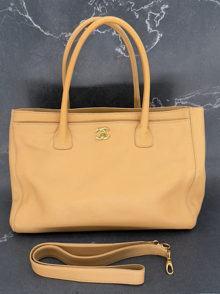 Chanel Executive in Dark Beige