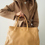 Chanel Executive in Dark Beige