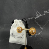 Chanel CC Pearl Earrings