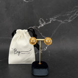 Chanel CC Pearl Earrings