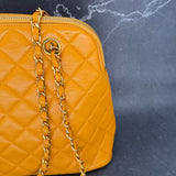 Rare Chanel Coco Mark Caviar Shoulder Bag