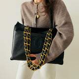 Chanel Decacoco Maxi Chain Tote