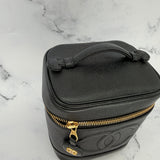 Chanel Vintage Caviar Vanity Case