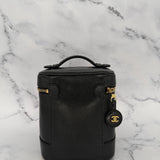Chanel Vintage Caviar Vanity Case