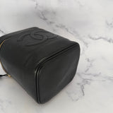 Chanel Vintage Caviar Vanity Case