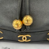 Chanel Triple Coco Drawstring Bag