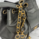 Chanel Triple Coco Drawstring Bag