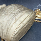 Chanel Matelasse Bucket Bag in Gold