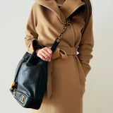 Chanel Triple Coco Drawstring Bag