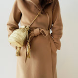 Chanel Matelasse Bucket Bag in Gold