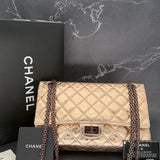 Chanel 2.55 Handbag in Rosegold Aged Calfskin