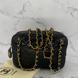 Chanel Camera Bag with Double Chain
