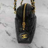 Chanel Camera Bag with Double Chain