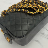 Chanel Camera Bag with Double Chain