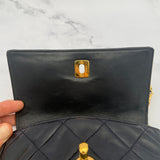 Chanel Turnlock Crossbody Bag in Navy