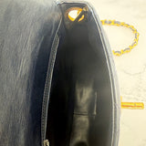 Chanel Turnlock Crossbody Bag in Navy