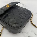 Chanel Turnlock Crossbody Bag in Navy