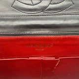 Chanel Lambskin Paris Half Moon Bag