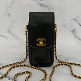 Chanel Turnlock Mini Bag in Caviar