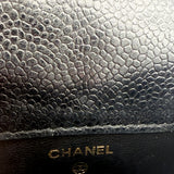 Chanel Turnlock Mini Bag in Caviar