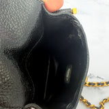 Chanel Turnlock Mini Bag in Caviar