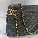 Chanel CC Charm Matelasse Tote