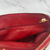 Chanel Matelasse Shoulder Bag in Red