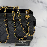 Chanel CC Double Chain Bag in Navy