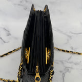 Chanel CC Double Chain Bag in Navy