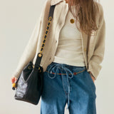 Chanel Deacoco Drawstring Bag in Caviar