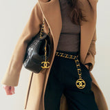 Chanel CC Charm Matelasse Tote