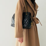 Chanel CC Charm Matelasse Tote