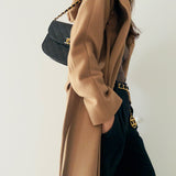 Chanel Lambskin Paris Half Moon Bag