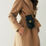 Chanel Turnlock Mini Bag in Caviar