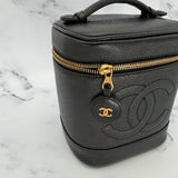 Chanel Vintage Caviar Vanity Case