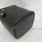 Chanel Vintage Caviar Vanity Case