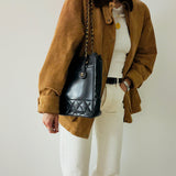 Chanel Iconic CC Lambskin Tote Bag