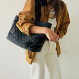 Chanel Tweed Cambon Line Tote Bag