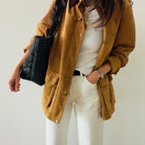 Chanel Tweed Cambon Line Tote Bag