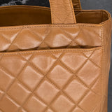 Rare Chanel Caramel Double Turnlock Tote