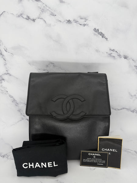 Chanel Coco Mark Lambskin Backpack