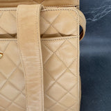 Chanel Timeless Turnlock Tote in Beige