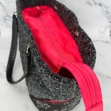 Chanel Tweed Cambon Line Tote Bag