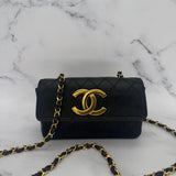 Chanel Big Logo Mini Flap Bag
