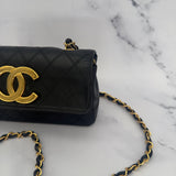 Chanel Big Logo Mini Flap Bag