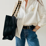 Chanel Decacoco Chain Maxi Tote