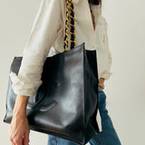 Chanel Decacoco Chain Maxi Tote