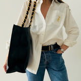 Chanel Decacoco Chain Maxi Tote