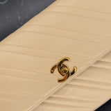 Rare Chanel Diagonal Stitch Classic Flap