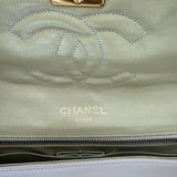 Rare Chanel Diagonal Stitch Classic Flap